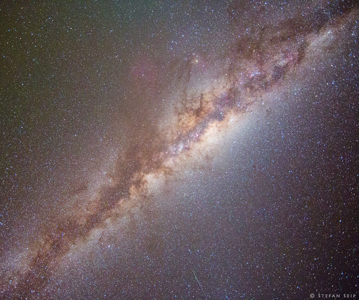Aufnahme der Milchstraße